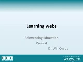 learning webs