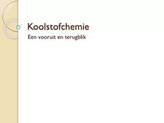 koolstofchemie