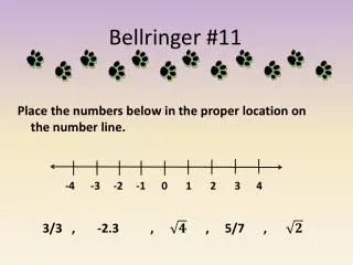 Bellringer #11