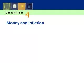 Money and Inflation
