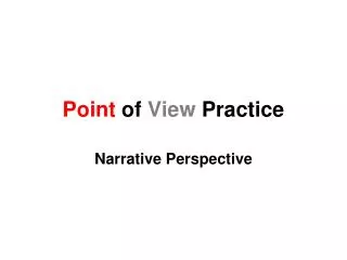point of view practice