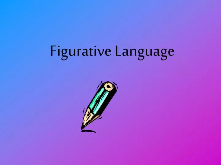 figurative language