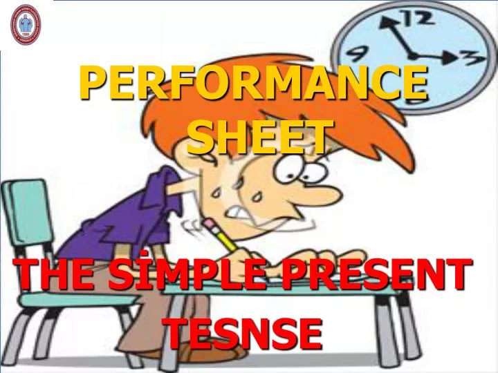 performance sheet