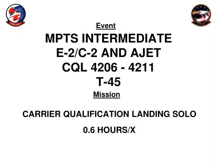 mpts intermediate e 2 c 2 and ajet cql 4206 4211 t 45