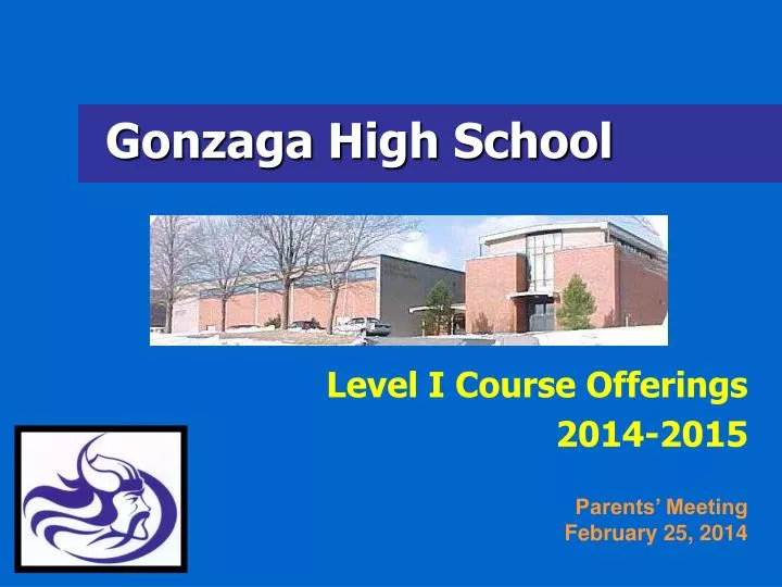 gonzaga high school