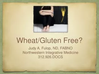 Wheat/Gluten Free?