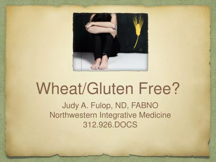 wheat gluten free
