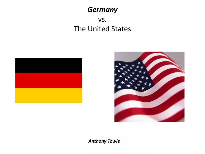 germany vs the united states