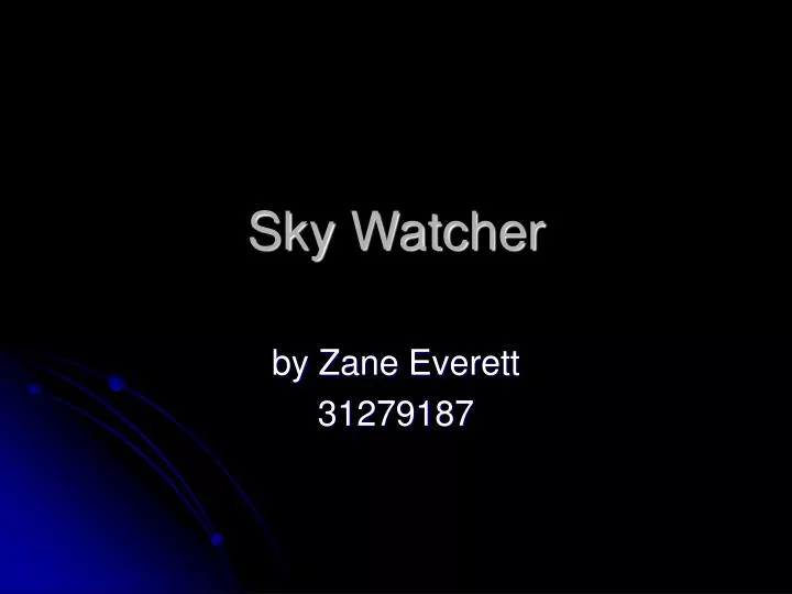 sky watcher