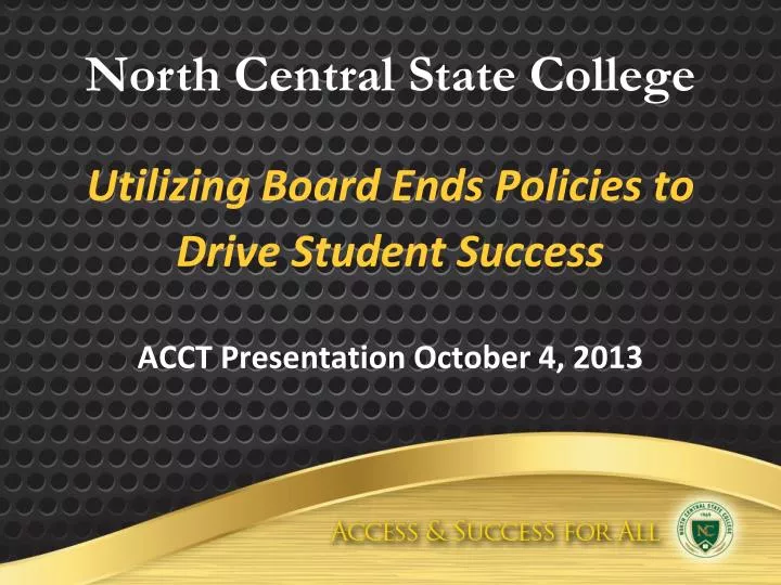 utilizing board ends policies to drive student success