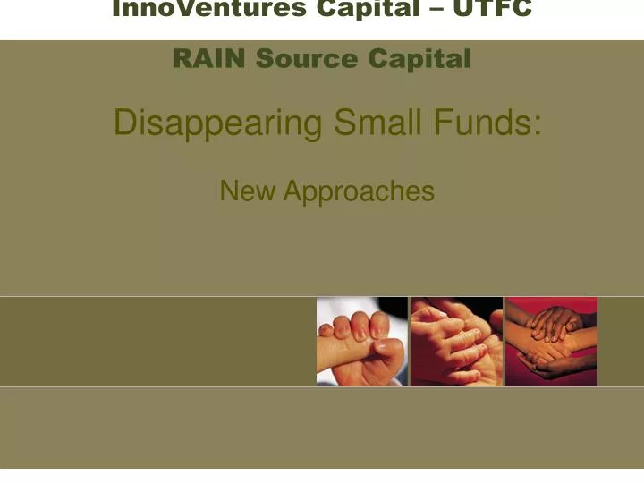 innoventures capital utfc rain source capital