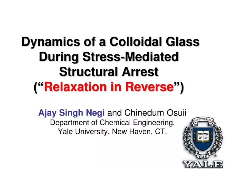 dynamics of a colloidal glass during stress mediated structural arrest relaxation in reverse