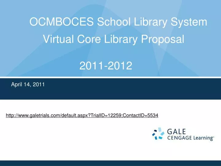 ocmboces school library system virtual core library proposal 2011 2012