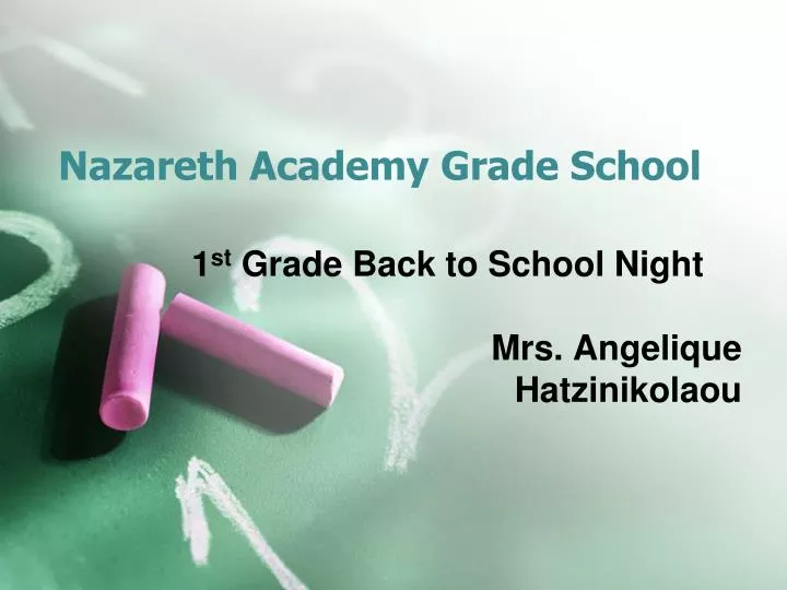 nazareth academy grade school