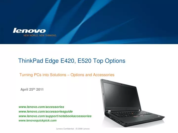 thinkpad edge e420 e520 top options