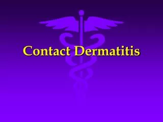 Contact Dermatitis