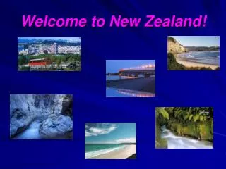 Welcome to New Zealand!