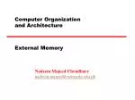 Computer Organization and Architecture - slide 1