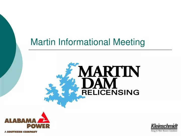 martin informational meeting