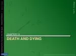 DEATH AND DYING