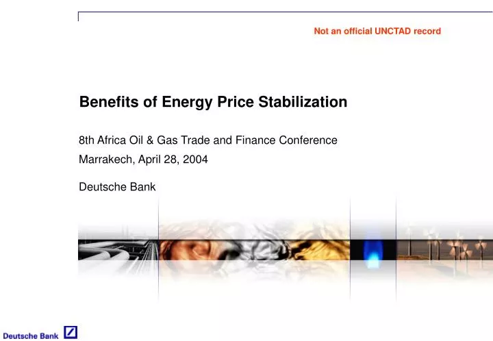 benefits of energy price stabilization