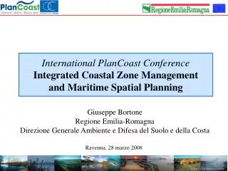 international plancoast conference integrated coastal zone management and maritime spatial planning