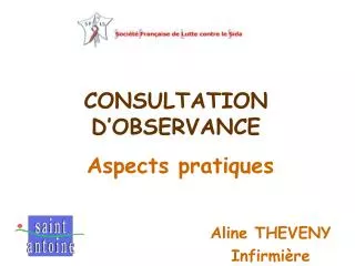 consultation d observance