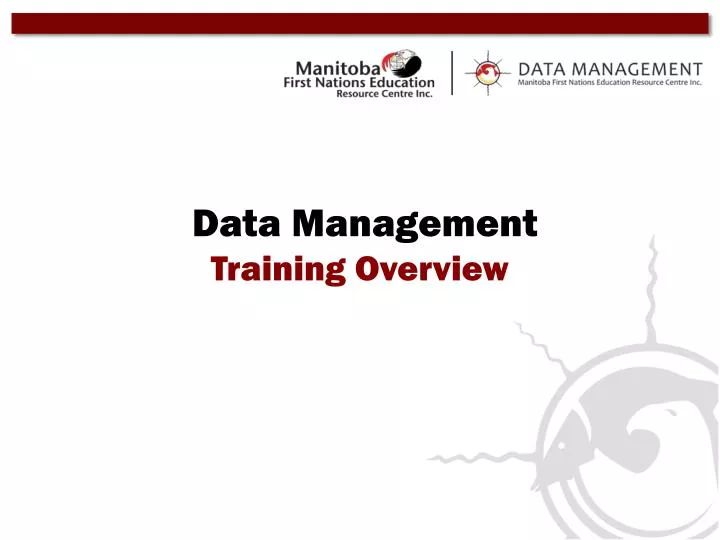 data management training overview