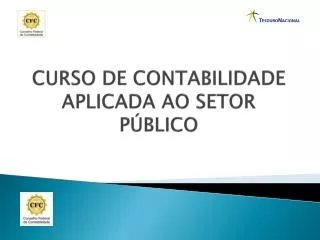 curso de contabilidade aplicada ao setor p blico