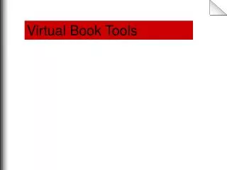 Virtual Book Tools