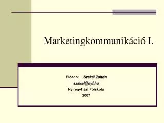 marketingkommunik ci i