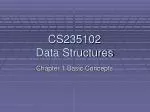 CS235102 Data Structures - slide 1