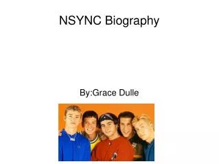NSYNC Biography