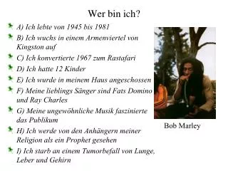 wer bin ich