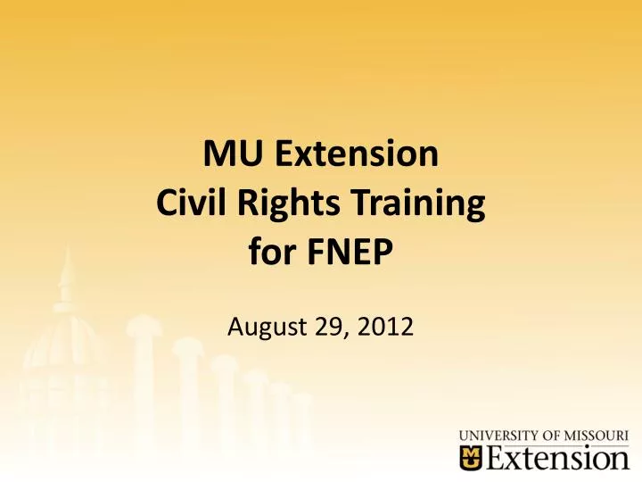 mu extension civil rights training for fnep