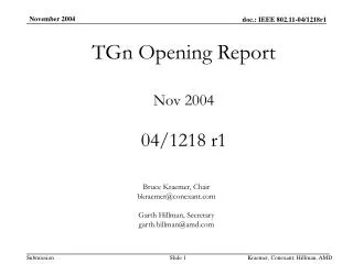 TGn Opening Report Nov 2004 04/1218 r1