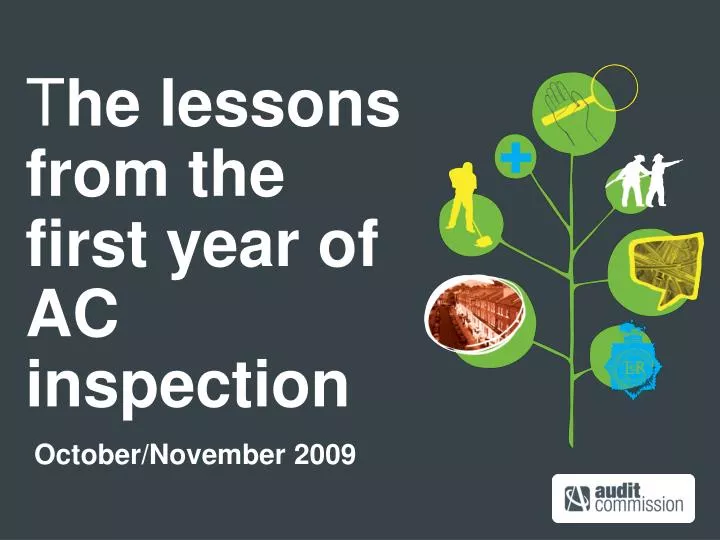t he lessons from the first year of ac inspection