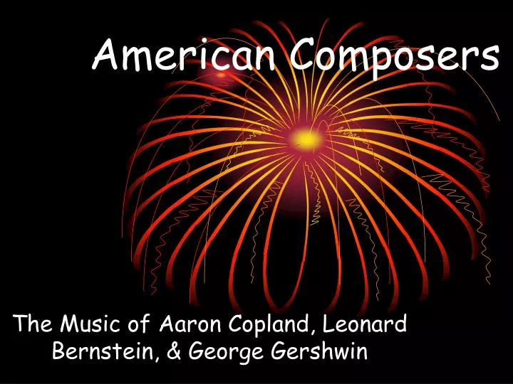 american composers