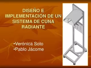 dise o e implementaci n de un sistema de cuna radiante