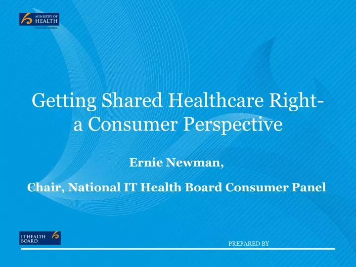 getting shared healthcare right a consumer perspective