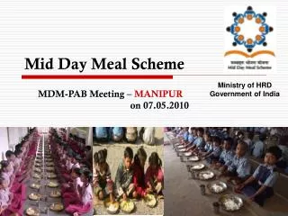 Mid Day Meal Scheme