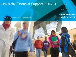 University Financial Support 2012/13