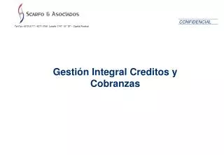 gesti n integral creditos y cobranzas
