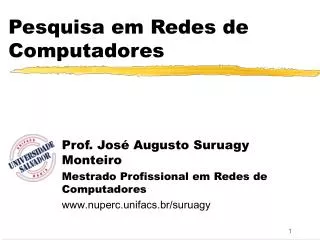 pesquisa em redes de computadores
