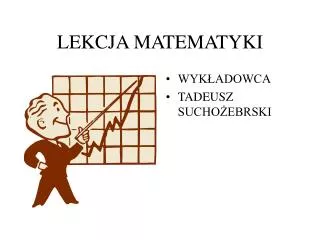 lekcja matematyki