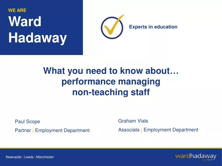 what you need to know about performance managing non teaching staff
