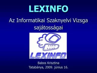 lexinfo