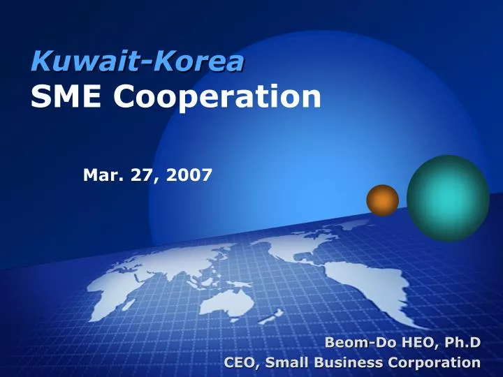 kuwait korea sme cooperation mar 27 2007