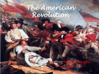 The American Revolution