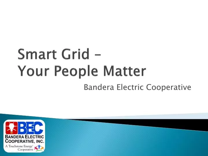 smart grid your people matter